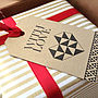 Pack Of Eight Gold Christmas Gift Tags, thumbnail 5 of 8