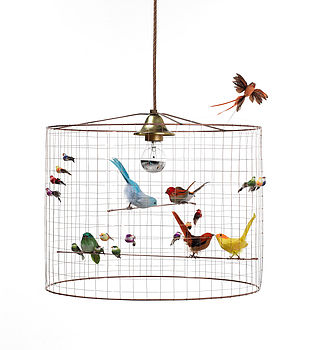 Copper Bird Cage Chandelier By I Love Retro Notonthehighstreet Com   Normal Bird Cage Chandelier 