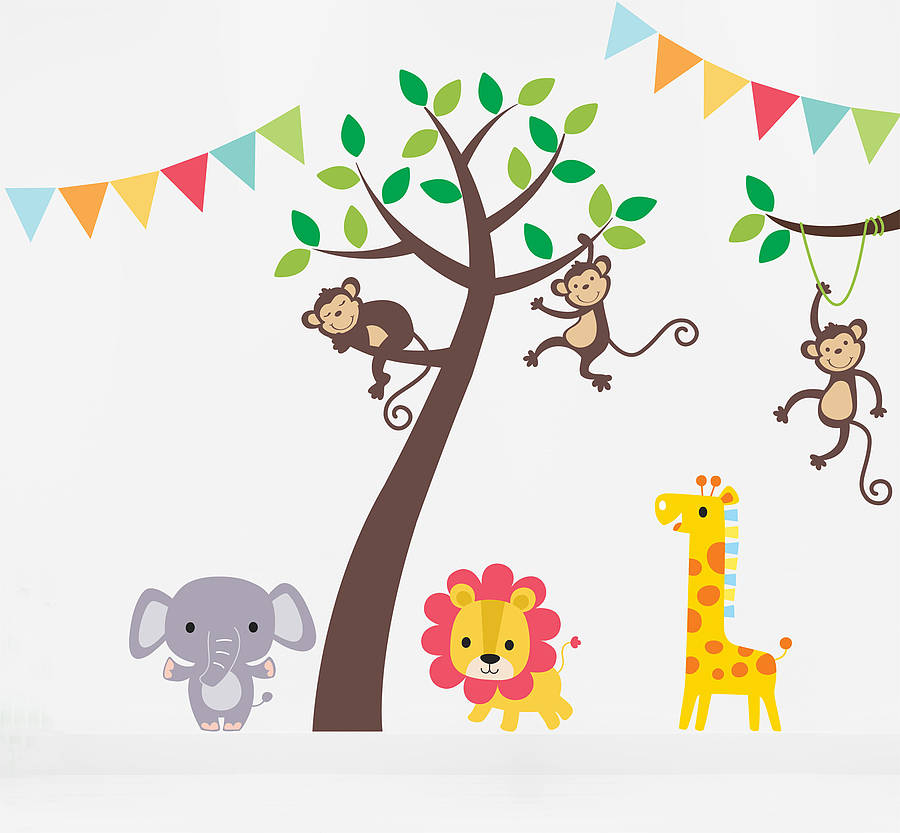 jungle friends clipart - photo #37