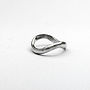 Sterling Silver Infinity Wedding Ring, thumbnail 2 of 3