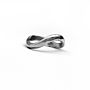 Sterling Silver Infinity Wedding Ring, thumbnail 1 of 3