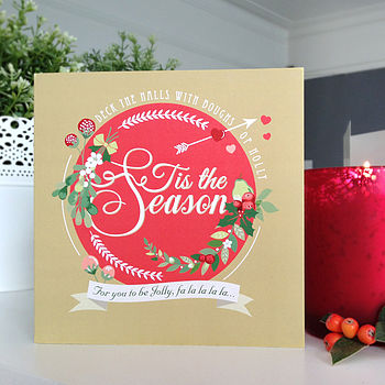 'Very Berry' Christmas Card Pack, 4 of 4