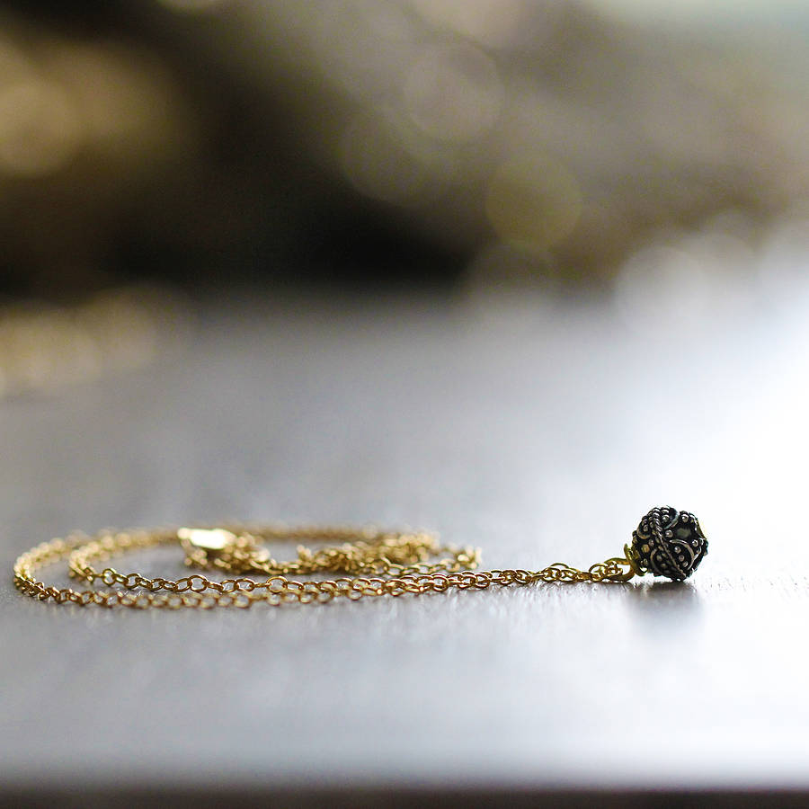 Gold And Silver Mixed Metal Necklace By Artique Boutique