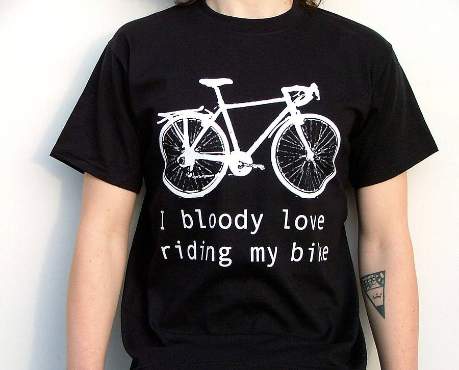 t shirt fahrrad