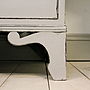 19th Century Painted Mahogany Linen Press, thumbnail 7 of 9