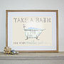 'Take A Bath And Unwind' Print, thumbnail 2 of 2