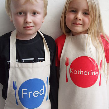 Personalised Adult And Child Apron Set, 3 of 8