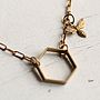 Bee Necklace, thumbnail 3 of 7