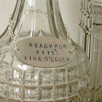 Personalised Decanter Tag Bottle Label, 7 of 8