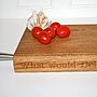 Personalised Wooden Book Chopping Board, thumbnail 2 of 5