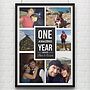 'One Amazing Year' Personalised Photo Print, thumbnail 3 of 4