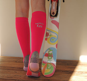 Personalised Ski, Snowboard Socks, 4 of 6