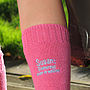 Personalised Welly Boot, Wool Socks, thumbnail 3 of 6