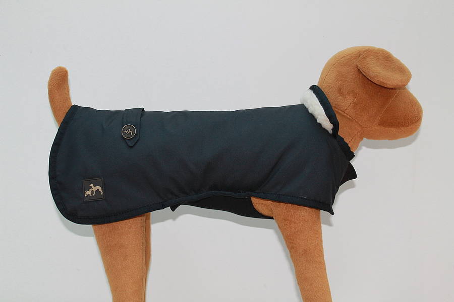 waterproof dog coat with underbelly