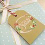 Pack Of Eight 'Berries' Christmas Gift Tags, thumbnail 3 of 5
