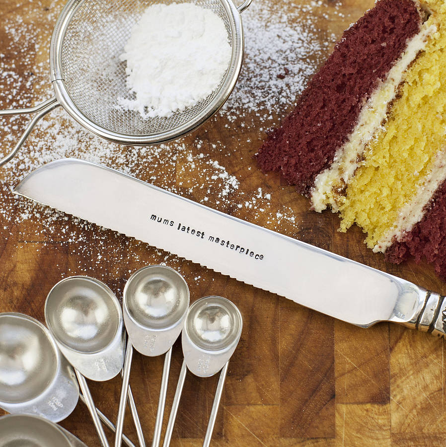 Personalised Silver Plated Cake Knife, 1 of 5