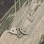 Personalised Stainless Steel Heart Charm Necklace, thumbnail 1 of 5