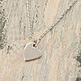 Personalised Stainless Steel Heart Charm Necklace, thumbnail 2 of 5