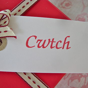 'Cwtch' Gift Tag, 2 of 3