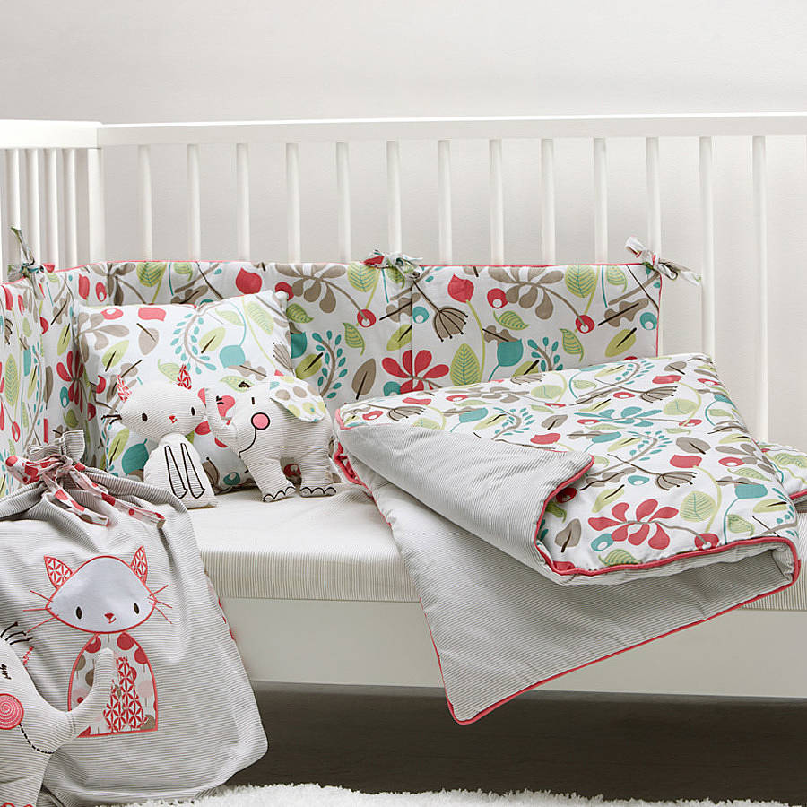 Cot Bedding Set Garden By ella & otto