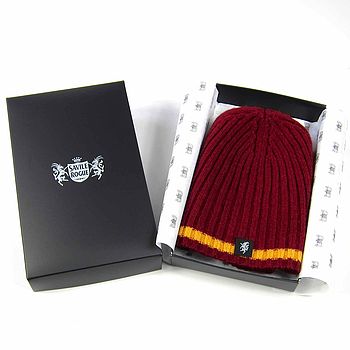 Cashmere Beanie Hat In Team Colours, 11 of 12