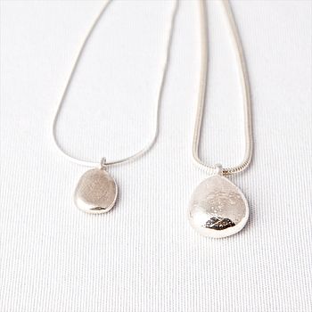 Silver Pebble Necklace, 9 of 12