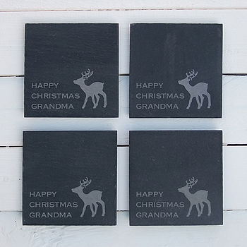 Personalised Slate Coasters And Placemats, 2 of 6