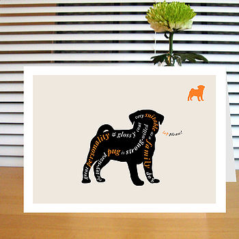Personalised Box Of Dog Notecards: 13 Breeds Available, 3 of 12