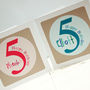 Personalised Numbered Birthday Card, thumbnail 9 of 9