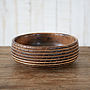 Handmade Carved Wooden Bowl, thumbnail 5 of 6