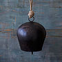 Zang Large Black Iron Cow Bell, thumbnail 3 of 4