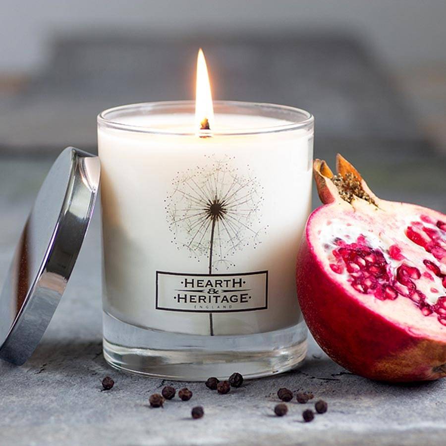 Fallen Fruit Scented Candle By Hem Studios