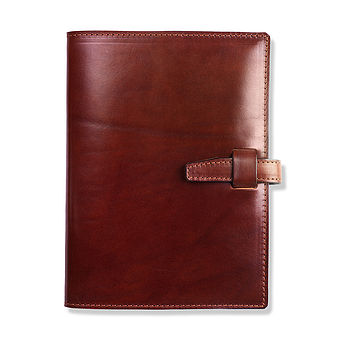 Personalised Leather Bound Journal By Tanner Bates | notonthehighstreet.com