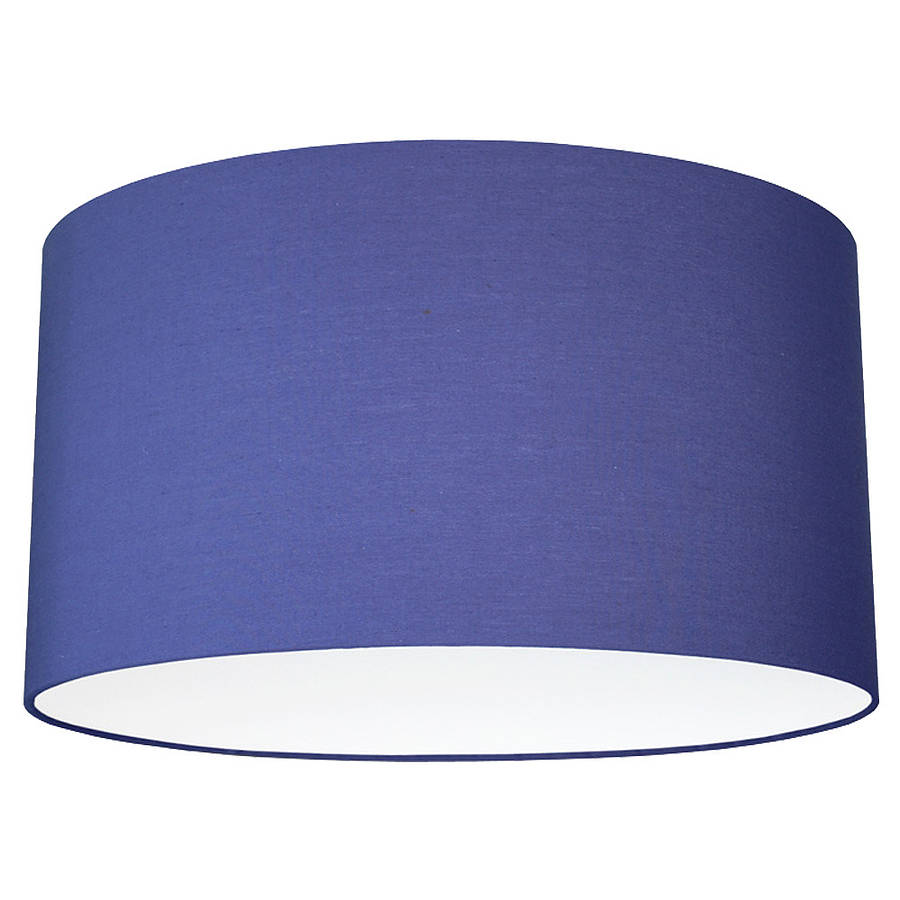 Plain Bright Coloured Lampshade 40 Colours By Quirk Large Deep