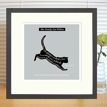Personalised Cat And Horse Prints With Mounts, 6 of 6