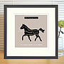 Personalised Cat And Horse Prints With Mounts, thumbnail 1 of 6