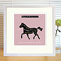Personalised Cat And Horse Prints With Mounts, thumbnail 2 of 6