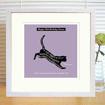 Personalised Cat And Horse Prints With Mounts, 5 of 6