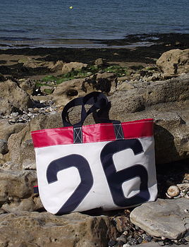 Personalised Sailcloth Beach Bag/Shopping Bag, 3 of 7
