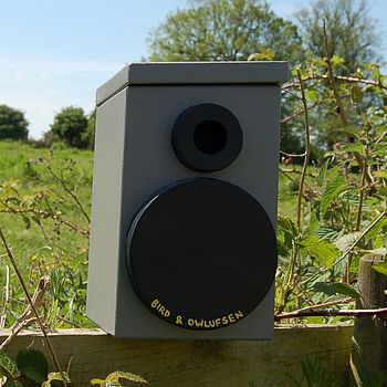 Music Speaker Personalised Bird Box, 2 of 4
