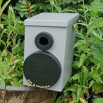 Music Speaker Personalised Bird Box, 3 of 4