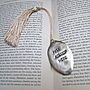 'Fell Asleep' Vintage Spoon Bookmark, thumbnail 1 of 2