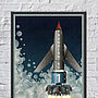 Thunderbird Rocket Print, thumbnail 2 of 3