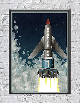 Thunderbird Rocket Print, 2 of 3