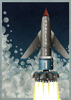 Thunderbird Rocket Print, 3 of 3