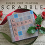 Personalised Handmade Vintage Scrabble Cufflinks, thumbnail 5 of 5