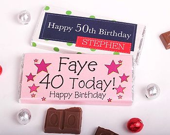 Special Year Personalised Chocolate Bar, 3 of 6