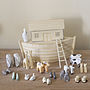 Noah's Ark And Animals In Wooden Gift Box, thumbnail 2 of 2