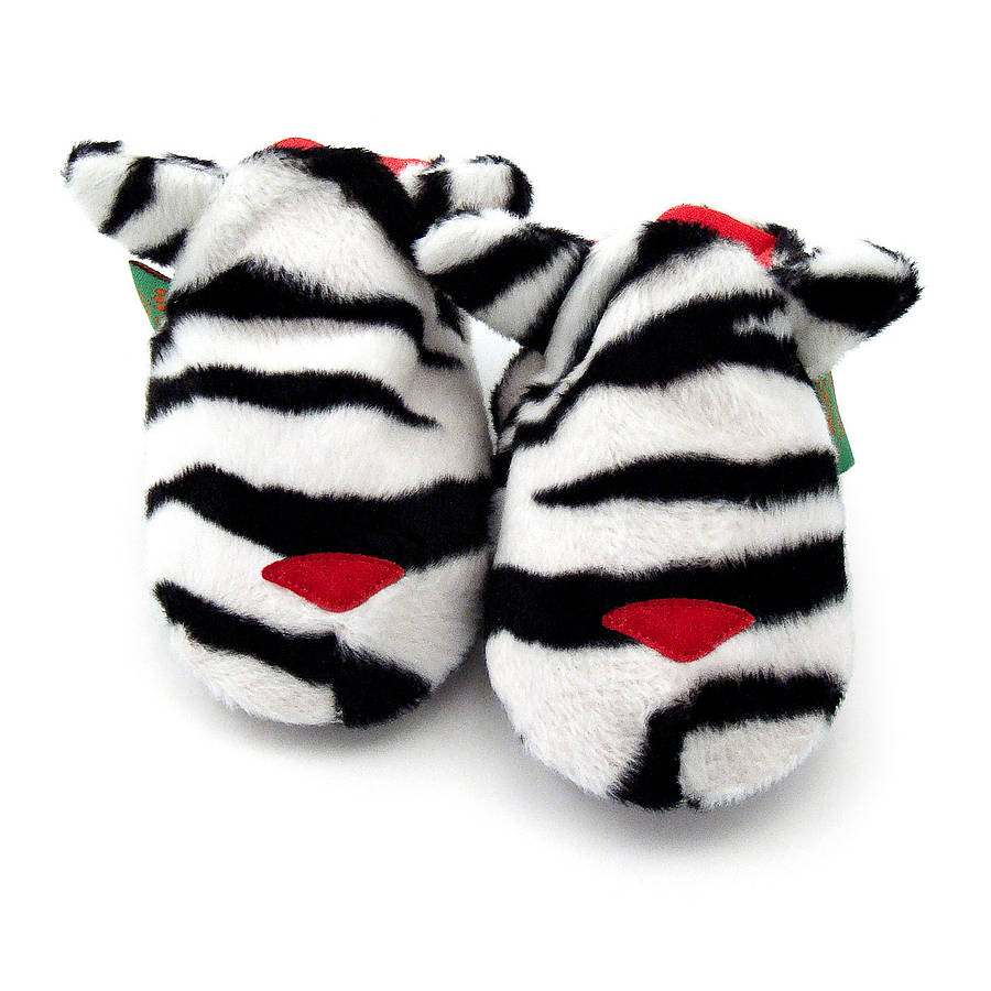 Zebra Soft Baby Shoes, 1 of 3