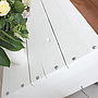 Molton White Coffee Table With Drawer On Castors, thumbnail 4 of 12